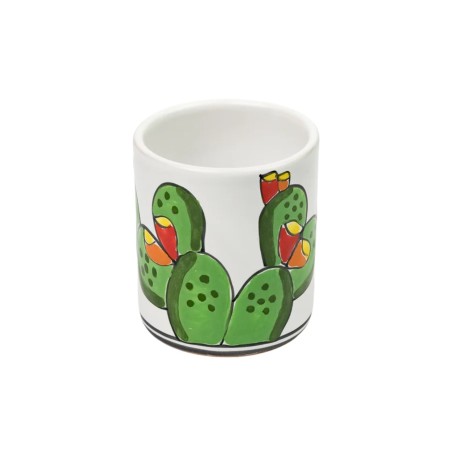 Mug Prickly Pears De Simone Sicilian Handmade Pottery Mug Prickly Pears De Simone Sicilian Handmade Pottery